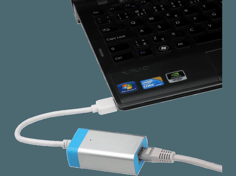 I-TEC U3GLANMETAL USB auf Ethernet Adapter