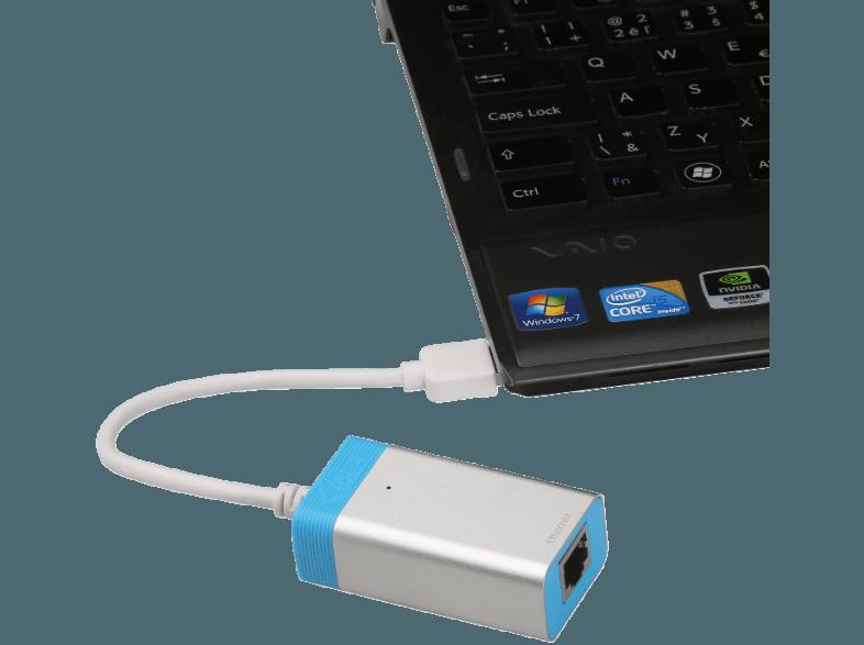 I-TEC U3GLANMETAL USB auf Ethernet Adapter