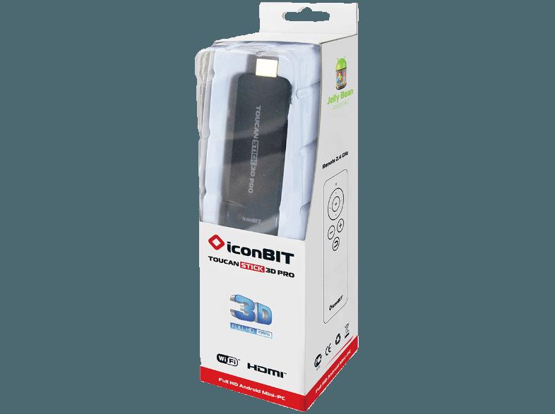 ICONBIT Toucan stick 3d pro  4 GB extern, ICONBIT, Toucan, stick, 3d, pro, 4, GB, extern