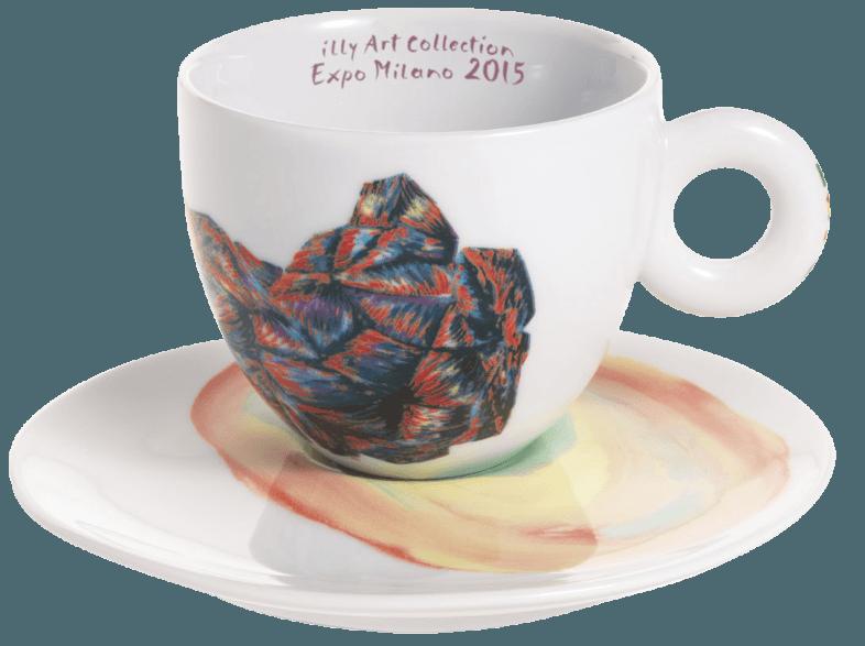 ILLY 20215 Art Collection sustainArt Expo 2015 4-tlg. Cappuccinotassen, ILLY, 20215, Art, Collection, sustainArt, Expo, 2015, 4-tlg., Cappuccinotassen