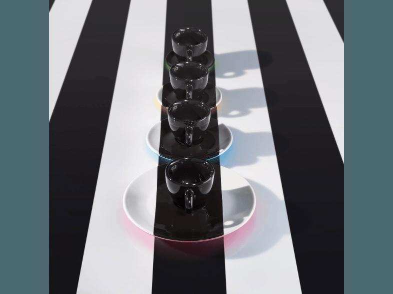 ILLY B966 Art Collection Daniel Buren 4-tlg. Espressotassen