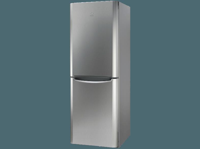 INDESIT BIAAA 12 P X Kühlgefrierkombination (205 kWh/Jahr, A  , 1750 mm hoch, Edelstahl)