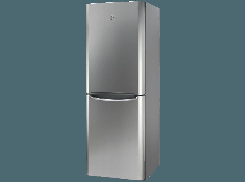 INDESIT BIAAA 12 P X Kühlgefrierkombination (205 kWh/Jahr, A  , 1750 mm hoch, Edelstahl)