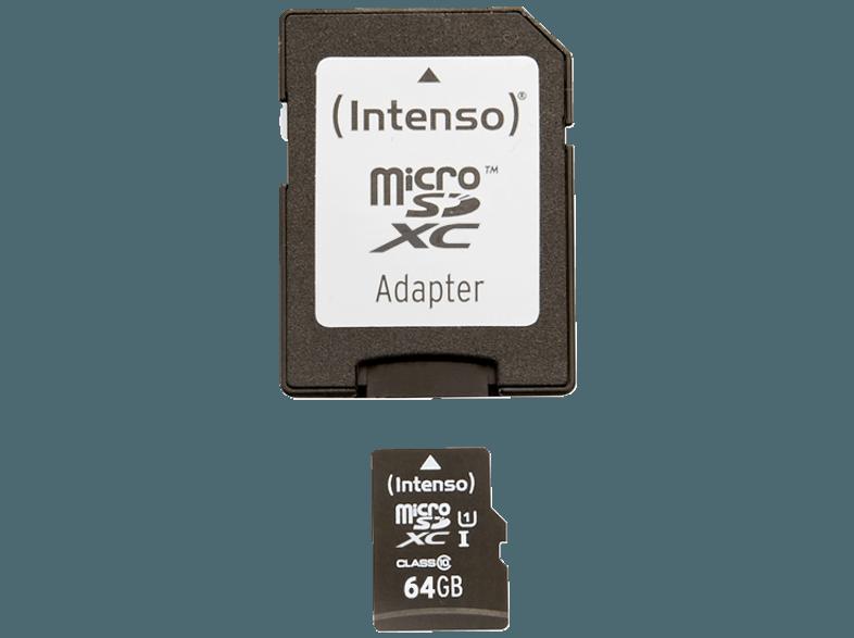 INTENSO 3423490 MicroSDXC UHS-1 Klasse 10, INTENSO, 3423490, MicroSDXC, UHS-1, Klasse, 10