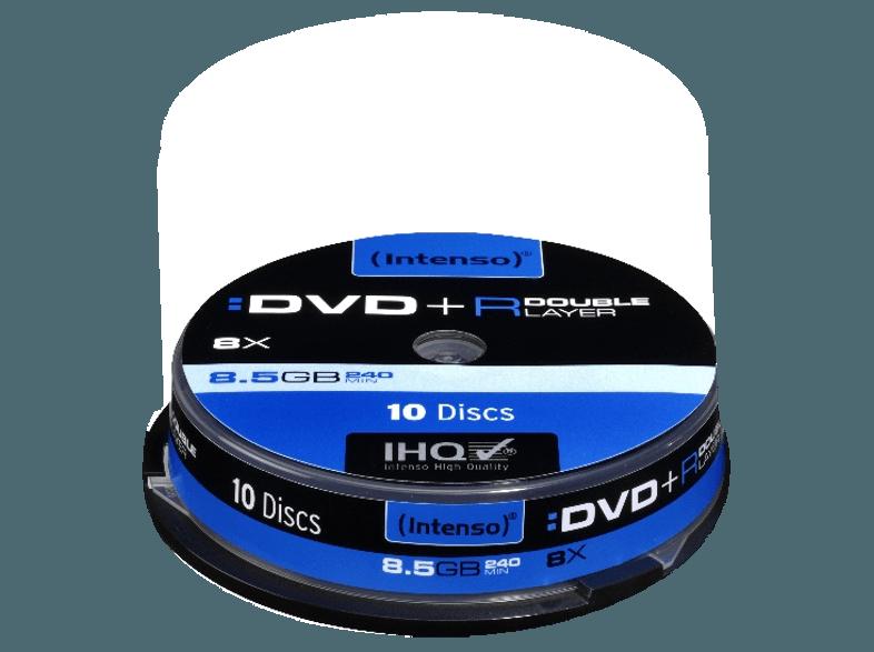 INTENSO 4311142 DVD R DL 8X 10ER CB DVD R Double Layer 10 Stück