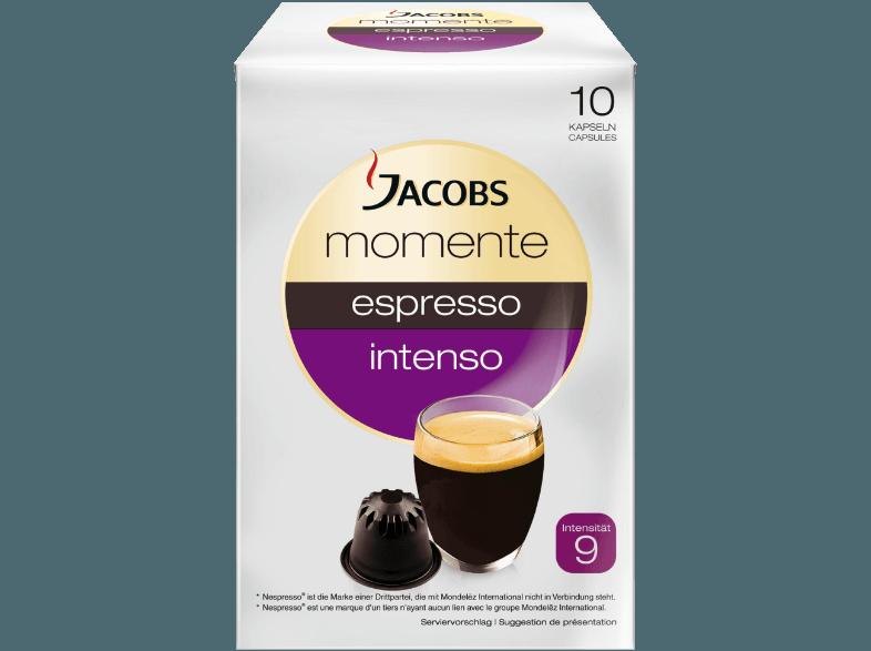 JACOBS 649088 Momente Espresso Intenso 10 Kapseln Kaffeekapseln Espresso Intenso (Intensität 9) (Nespresso®), JACOBS, 649088, Momente, Espresso, Intenso, 10, Kapseln, Kaffeekapseln, Espresso, Intenso, Intensität, 9, , Nespresso®,