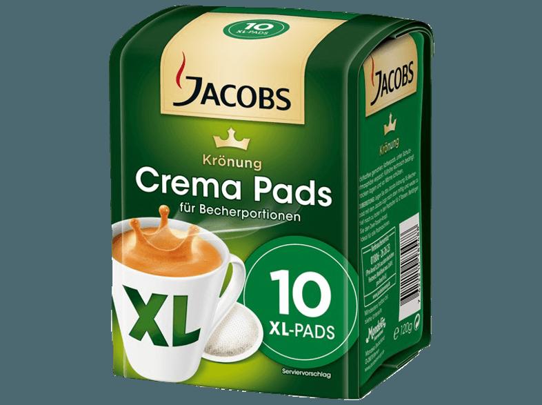 JACOBS 661945 Krönung Becherportion 10 Pads Kaffeepad Jacobs Krönung (Senseo), JACOBS, 661945, Krönung, Becherportion, 10, Pads, Kaffeepad, Jacobs, Krönung, Senseo,