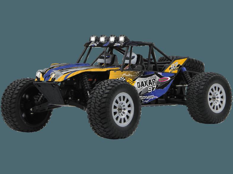 JAMARA 053292 Dakar Desert Buggy 1:10 Blau, Gelb