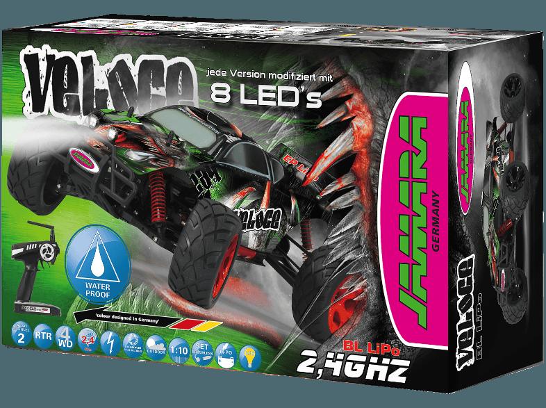 JAMARA 053371 Veloce EP Truggy 1:10 Grün