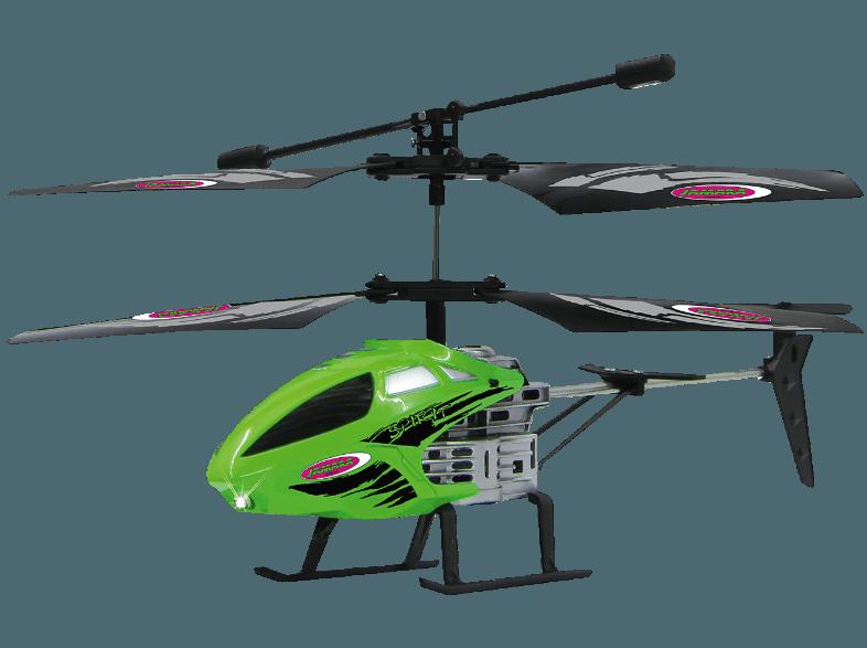 Jamara 38600 Spirit Helikopter 3+2Kanal Heli mit Turbofunktion und Licht 