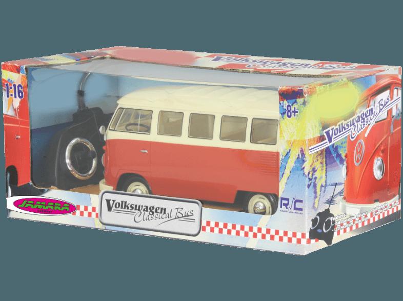 JAMARA 400120 VW T1 Classic Bus 1:16 Weiß