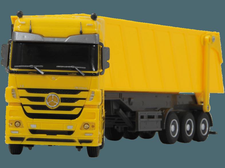 JAMARA 403646 Mercedes Actros Kipper 1:32 Gelb