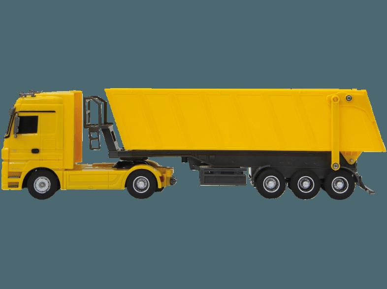 JAMARA 403646 Mercedes Actros Kipper 1:32 Gelb