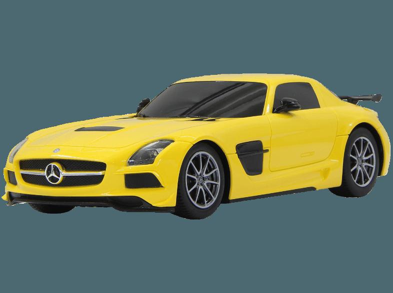 JAMARA 404140 Mercedes SLS AMG BS 1:18 Gelb, JAMARA, 404140, Mercedes, SLS, AMG, BS, 1:18, Gelb