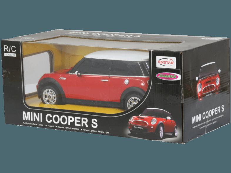 JAMARA 404231 Mini Cooper S 1:18 Rot