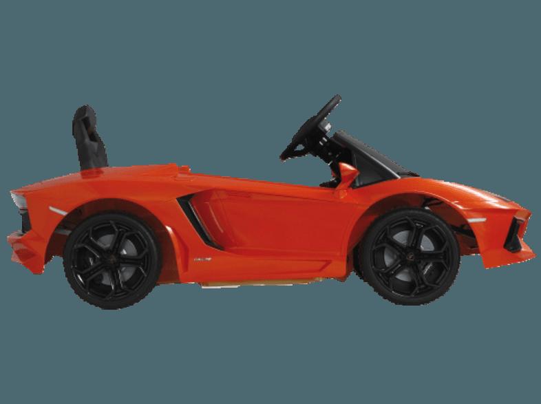 JAMARA 404605 Lamborghini Aventador Kinderfahrzeug Orange