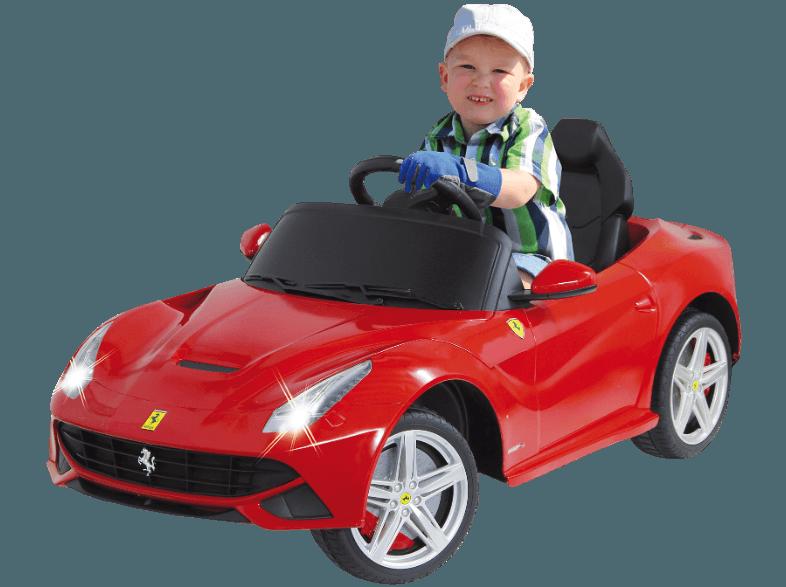 JAMARA 404765 Ferrari F12 Berlinetta Kinderfahrzeug Rot