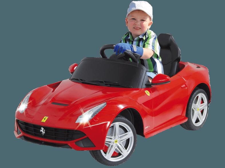 JAMARA 404765 Ferrari F12 Berlinetta Kinderfahrzeug Rot