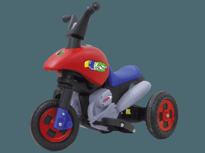 JAMARA 404771 E-Trike mit Richtungsschalter Kinderfahrzeug Rot