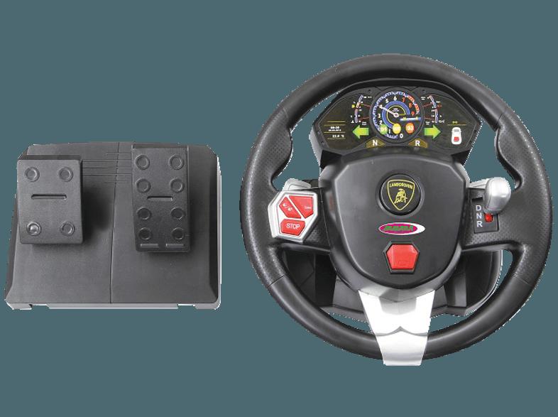 JAMARA 404871 Lamborghini Veneno Lenkrad   Pedale Silber