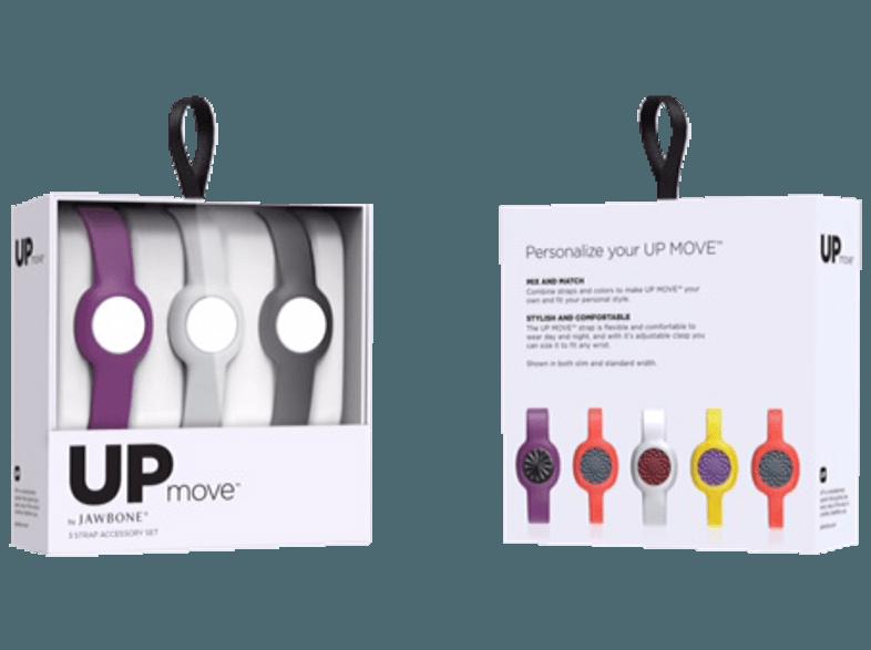 JAWBONE UP MOVE STRAP Zubehör 3er Set onyx/fog/grape  (), JAWBONE, UP, MOVE, STRAP, Zubehör, 3er, Set, onyx/fog/grape, ,