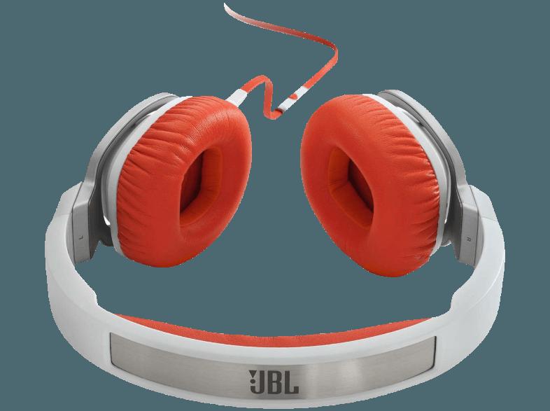 JBL J55i Kopfhörer Weiss/Orange
