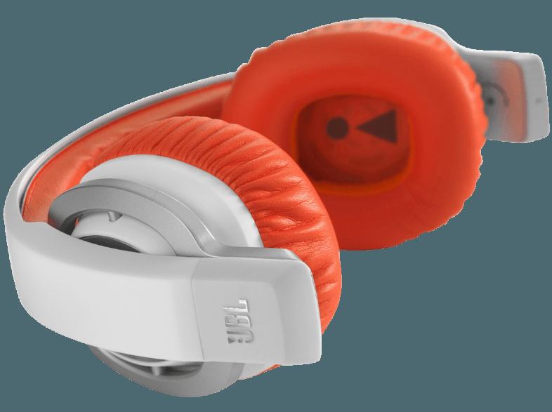 JBL J55i Kopfhörer Weiss/Orange