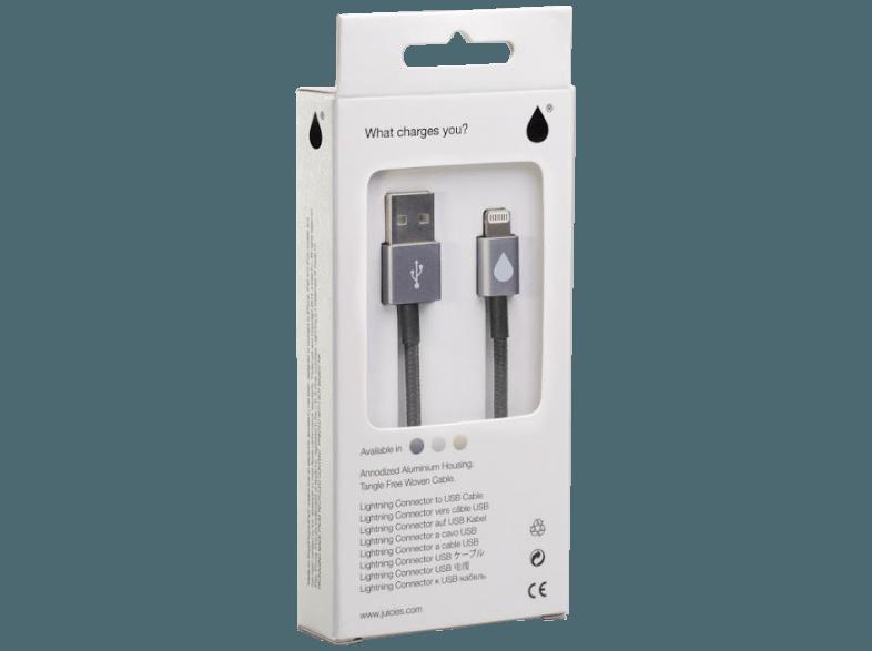 JUICIES JPLT1BK JUICIES Ladekabel mit Lightning Connector Ladekabel