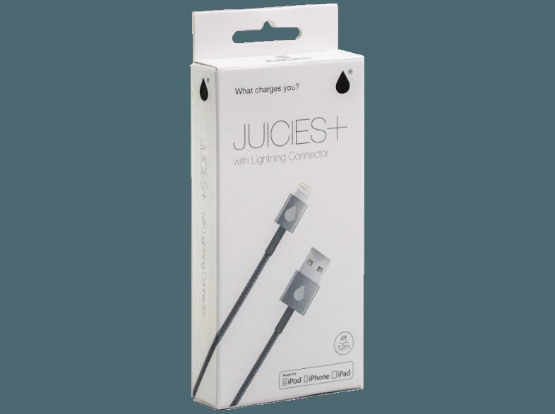 JUICIES JPLT1BK JUICIES Ladekabel mit Lightning Connector Ladekabel