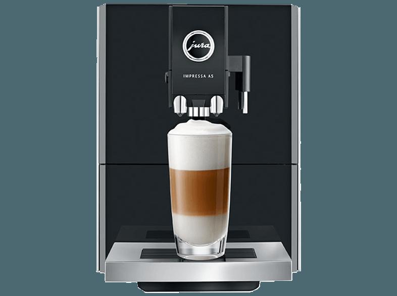 JURA 13663 IMPRESSA A5 One Touch Espresso-/Kaffee-Vollautomat (Aroma -Mahlwerk, 1.1 Liter, Platin), JURA, 13663, IMPRESSA, A5, One, Touch, Espresso-/Kaffee-Vollautomat, Aroma, -Mahlwerk, 1.1, Liter, Platin,