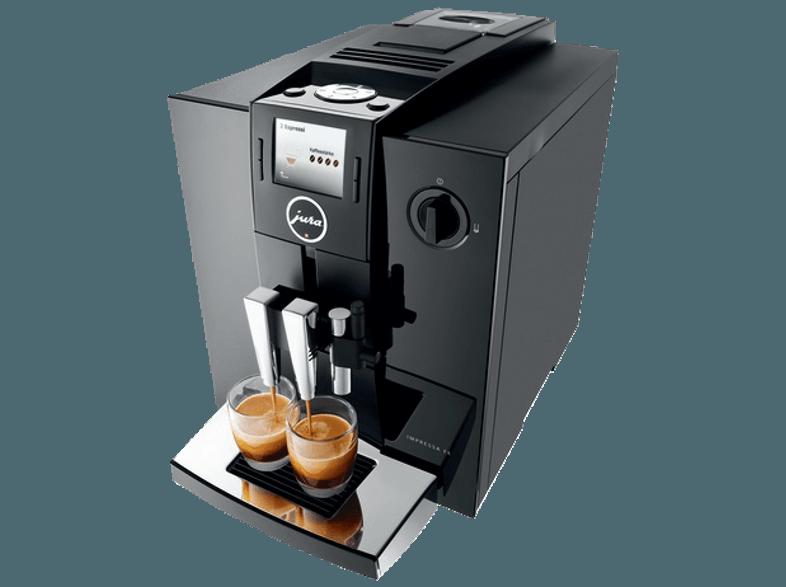 JURA 13731 IMPRESSA F8 TFT Espresso-/Kaffeevollautomat (Aroma Mahlwerk, 1.9 Liter, Schwarz), JURA, 13731, IMPRESSA, F8, TFT, Espresso-/Kaffeevollautomat, Aroma, Mahlwerk, 1.9, Liter, Schwarz,
