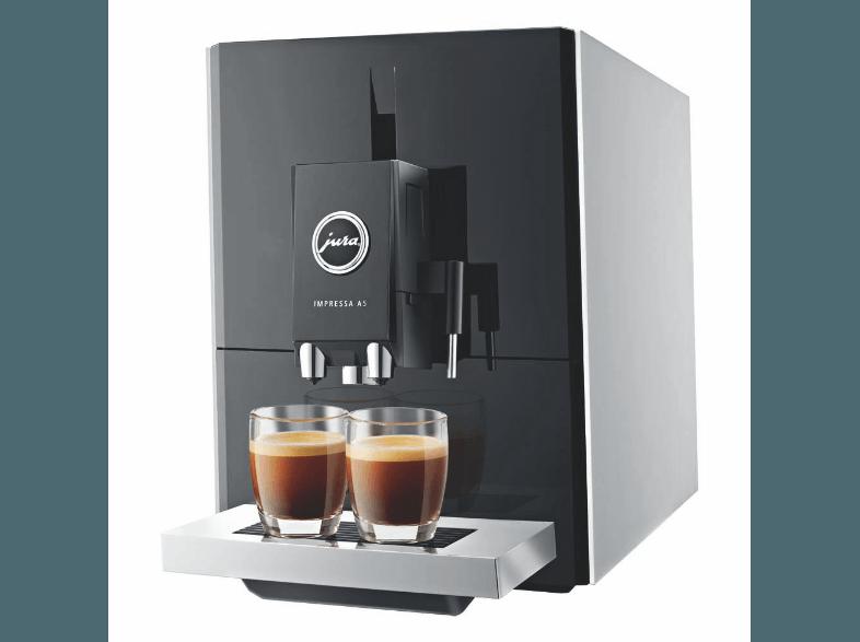 JURA 13778 IMPRESSA A5 Espresso-/Kaffee-Vollautomat (Aroma -Mahlwerk, 1.1 Liter, Silberminium/Pianoschwarz), JURA, 13778, IMPRESSA, A5, Espresso-/Kaffee-Vollautomat, Aroma, -Mahlwerk, 1.1, Liter, Silberminium/Pianoschwarz,