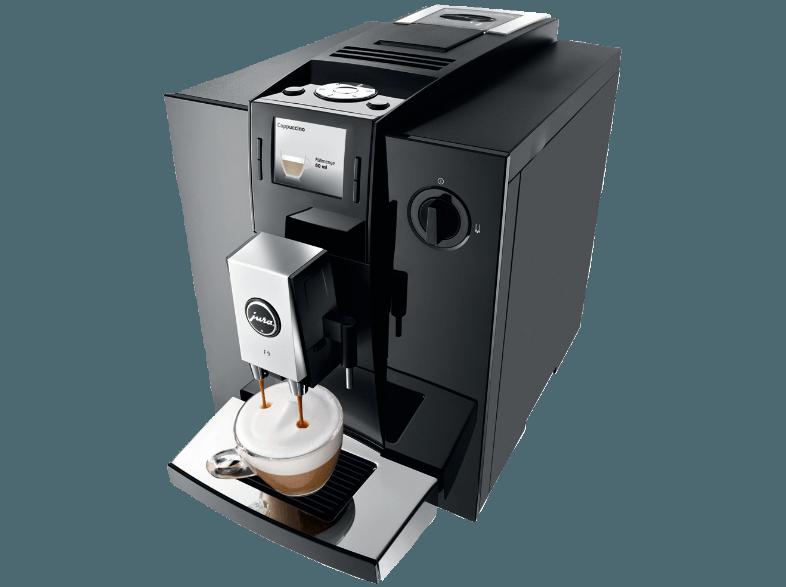 JURA 15013 F9 Espresso-/Kaffee-Vollautomat (Aroma -Mahlwerk, 1.9 Liter, Pianoschwarz)
