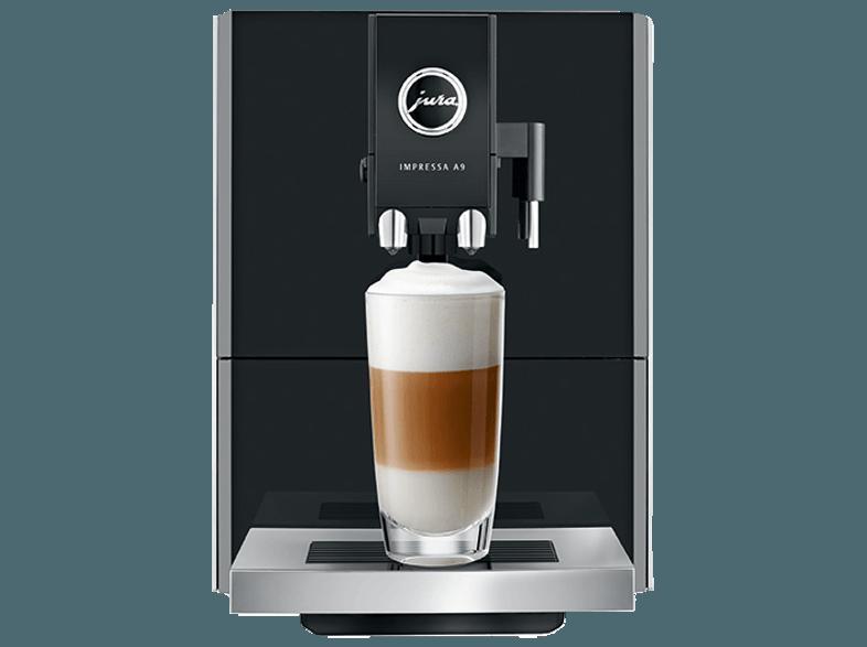 JURA 15018 IMPRESSA A9 Espresso-/Kaffee-Vollautomat (Aroma -Mahlwerk, 1.1 Liter, Platin), JURA, 15018, IMPRESSA, A9, Espresso-/Kaffee-Vollautomat, Aroma, -Mahlwerk, 1.1, Liter, Platin,