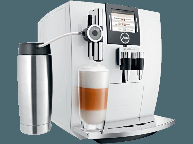 JURA 15049 IMPRESSA J85 Kaffeevollautomat (Aroma -Mahlwerk, 2.1 Liter, Pianoweiß), JURA, 15049, IMPRESSA, J85, Kaffeevollautomat, Aroma, -Mahlwerk, 2.1, Liter, Pianoweiß,