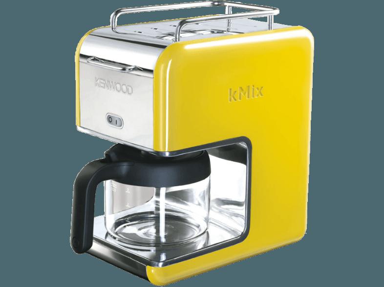 KENWOOD CM028 kMix Kaffeemaschine Gelb (Glaskanne), KENWOOD, CM028, kMix, Kaffeemaschine, Gelb, Glaskanne,