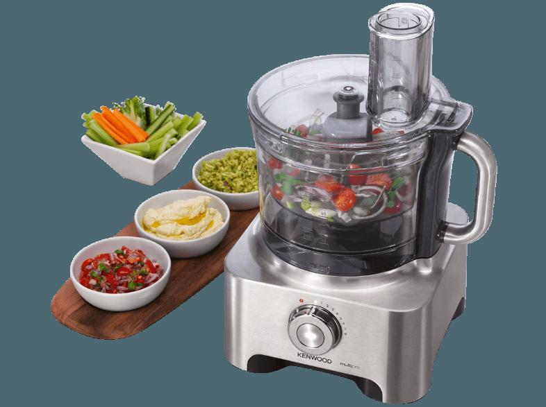 KENWOOD FPM 800 Foodprozessor Edelstahl 1000 Watt, KENWOOD, FPM, 800, Foodprozessor, Edelstahl, 1000, Watt