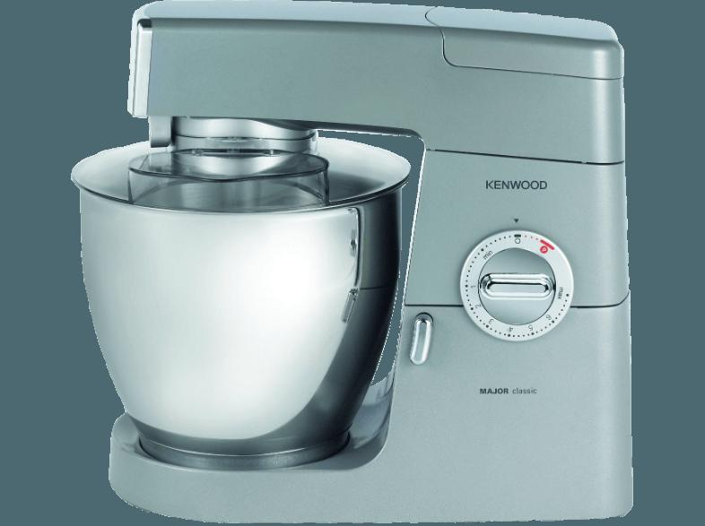 KENWOOD KM 631 Classic Major Küchenmaschine Silber 900 Watt