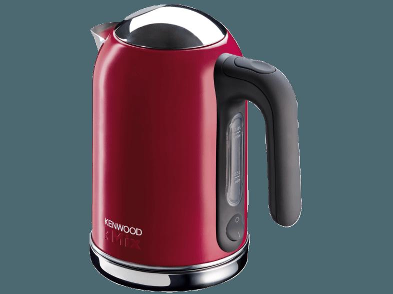 KENWOOD SJM021 kMix Wasserkocher Chilirot (2200 Watt, 1 Liter), KENWOOD, SJM021, kMix, Wasserkocher, Chilirot, 2200, Watt, 1, Liter,