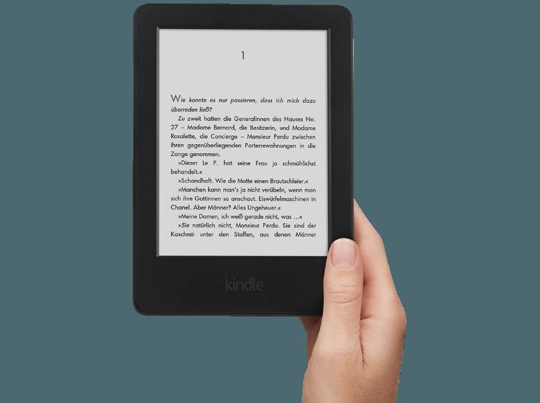 KINDLE Ebook Reader 6 Zoll 4 GB WLAN und Micro-USB E-Book Reader Schwarz, KINDLE, Ebook, Reader, 6, Zoll, 4, GB, WLAN, Micro-USB, E-Book, Reader, Schwarz