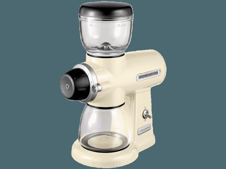 KITCHENAID 5KCG100EAC Espressomühle Creme (, Edelstahl-Scheibenmahlwerk)