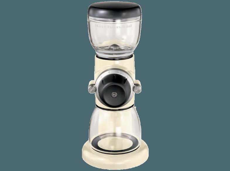 KITCHENAID 5KCG100EAC Espressomühle Creme (, Edelstahl-Scheibenmahlwerk)