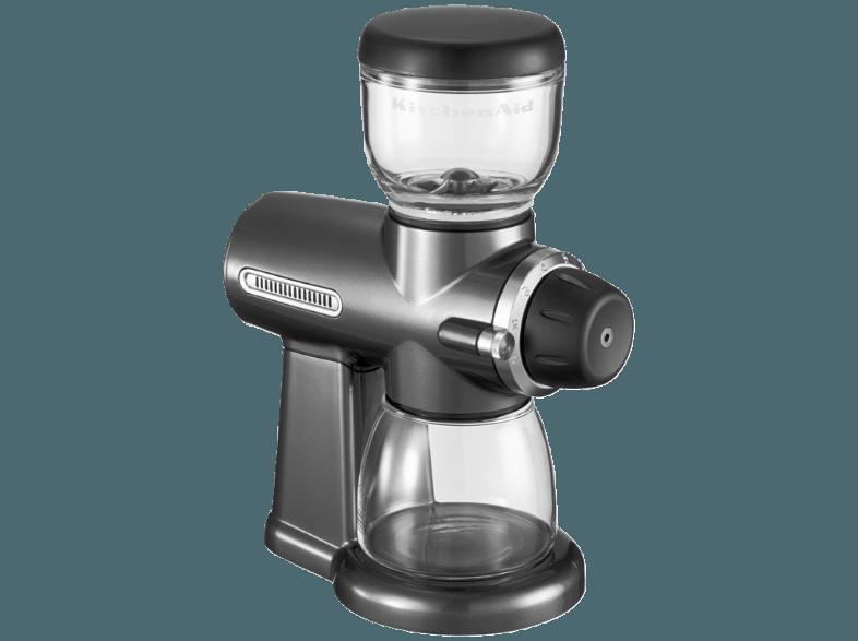 KITCHENAID 5KCG100EPM Espressomühle Metall (, Edelstahl-Scheibenmahlwerk)