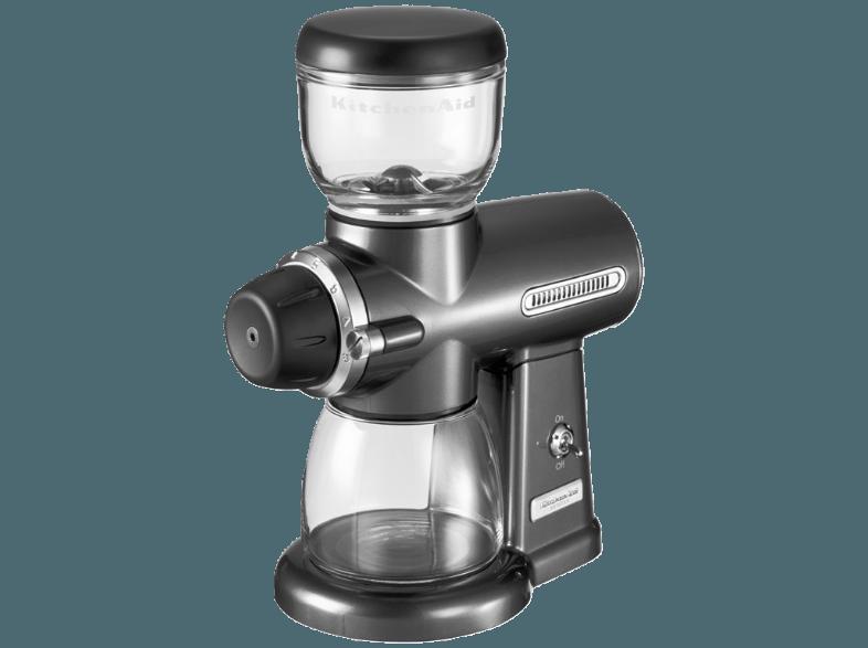 KITCHENAID 5KCG100EPM Espressomühle Metall (, Edelstahl-Scheibenmahlwerk)