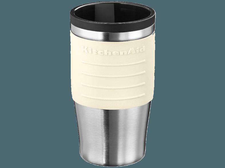 KITCHENAID 5KCM0402EAC Kaffeemaschine Almondcream (Thermobecher mit 540 ml Fassungsvermögen, Optimierte Brühfiltertechnologie mit elektronischer Tem