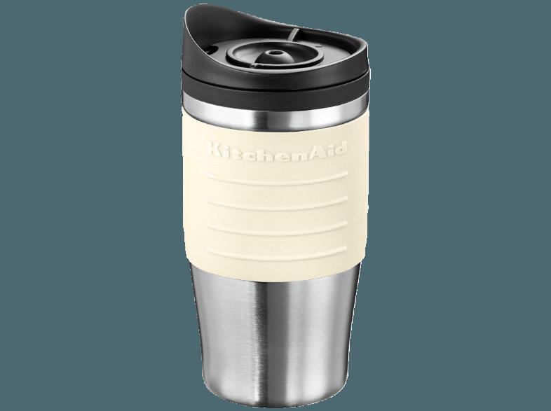KITCHENAID 5KCM0402EAC Kaffeemaschine Almondcream (Thermobecher mit 540 ml Fassungsvermögen, Optimierte Brühfiltertechnologie mit elektronischer Tem