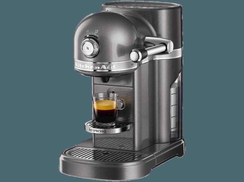 KITCHENAID 5KES0503EMS Nespresso Kapselmaschine Medallion Silver