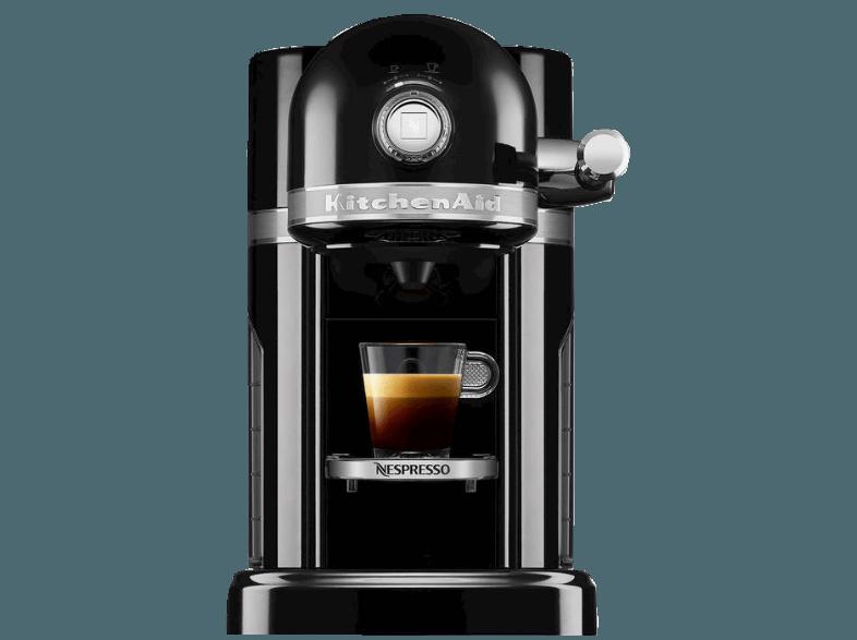 KITCHENAID 5KES0503EOB Nespresso Kapselmaschine Onyx Black