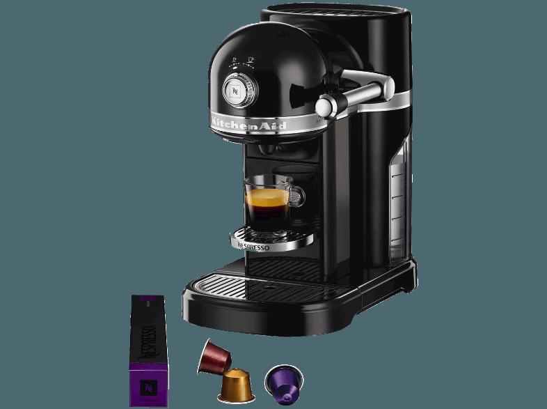 KITCHENAID 5KES0503EOB Nespresso Kapselmaschine Onyx Black