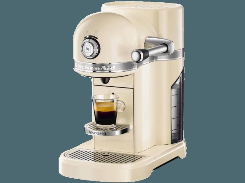 KITCHENAID 5KES0504EAC/4 Nespresso Kapselmaschine mit Aeroccino Almond Cream